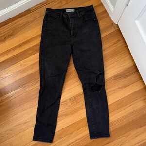 Abercrombie & Fitch Black Skinny Jeans